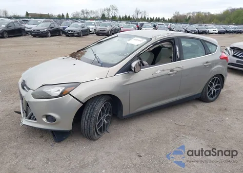 2016 Ford Focus Titanium from USA, damaged, VIN 1FADP3N21GL346002